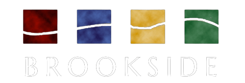 the text brooks side in white